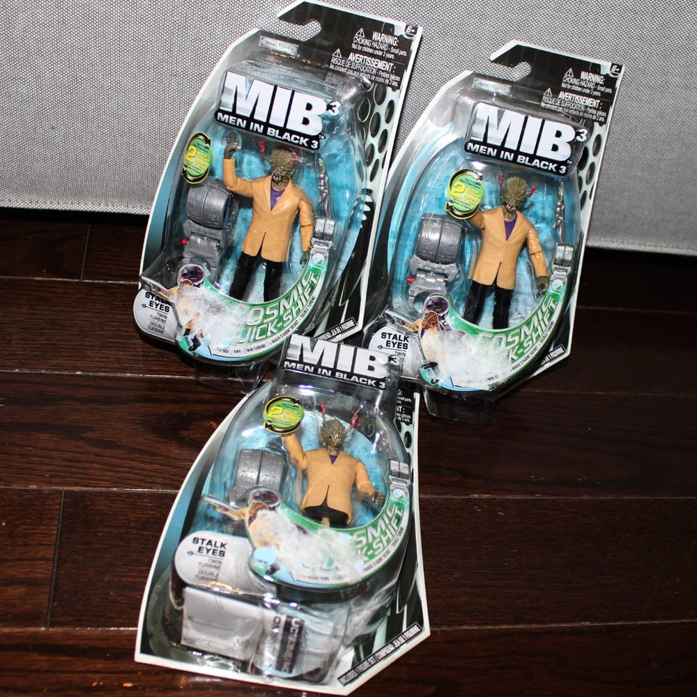 3/$55❤️Men in Black 3 Stalk Eyes Twin Turbine action figure MIB³ Jakks 2012